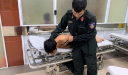 Hai chiến sĩ CSCĐ bị CĐV Nam Định hành hung phải nhập viện