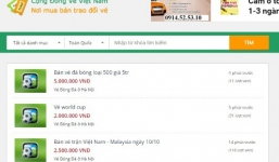 Vé chợ đen trận Việt Nam vs Malaysia tràn ngập thị trường, giá đã tăng gấp 10 lần 