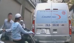 Xác minh vụ nam thanh niên chạy xe SH nhổ nước bọt vào mặt người phụ nữ đi ngược chiều