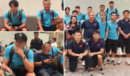 Lên đường từ 3 giờ sáng, ĐT Việt Nam đã đến Indonesia 