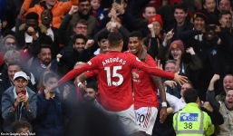 M.U và Liverpool chia điểm sau trận cầu kịch tính vòng 9 Ngoại hạng Anh