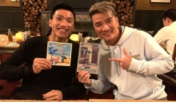 Tranh thủ sang Hà Lan, Đàm Vĩnh Hưng lập tức rủ Đoàn Văn Hậu đi ăn tối 