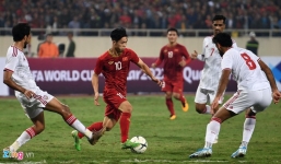 TRỰC TIẾP ĐT Việt Nam vs UAE: Chiến thắng xứng đáng 