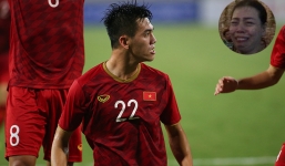 Khoảnh khắc cảm động: Nhìn con trai ghi bàn thắng vàng, mẹ Tiến Linh bật khóc nức nở