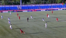 Trọng tài mắc sai lầm khiến U22 Việt Nam mất bàn thắng hợp lệ