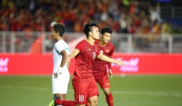U22 Việt Nam vs U22 Indonesia: Siêu phẩm của Hoàng Đức 