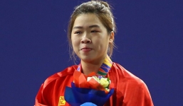 VĐV Việt Nam bật khóc sau khi giành HCV SEA Games 