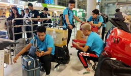 Vừa đặt chân đến Thái Lan, U23 Việt Nam đã gặp sự cố 