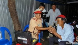 Bị phạt tiền triệu vì nồng độ cồn, người vi phạm bỏ xe, không ký biên bản 