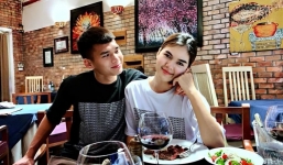 Ngọc Trinh hẹn hò cùng trung vệ U21 Việt Nam 