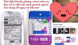 Chuyên gia y tế đưa lời khuyên về loại thẻ đeo diệt được virus corona