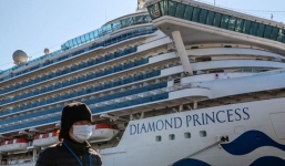 Thêm 99 ca nhiễm virus corona trên du thuyền Diamond Princess 