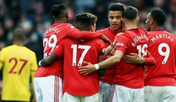 Kết quả Ngoại hạng Anh (23/2): M.U thăng hoa, Arsenal rượt đuổi tỉ số ngoạn mục