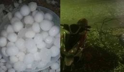 Nguyên nhân nào dẫn đến trận mưa đá giữa tháng 3 tại Lào Cai, Lai Châu? 