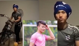 Bật cười với màn bắt trend, giúp Quang Hải quay xe của Văn Hậu 