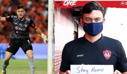 Đặng Văn Lâm làm 'người mẫu khẩu trang' cho đội bóng Thái Lan