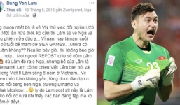 Đặng Văn Lâm và bức tâm thư đẫm nước mắt, xin được bắt chính tại U23 Việt Nam
