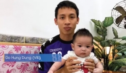 Đỗ Hùng Dũng cùng con trai đại diện cầu thủ châu Á tuyên truyền thông điệp mùa dịch