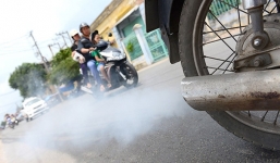 Đề xuất xe máy sẽ phải kiểm tra khí thải định kỳ để làm giảm ô nhiễm môi trường 