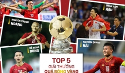 Cuộc đua Quả bóng vàng Việt Nam 2019: Văn Hậu, Hùng Dũng có thắng được Quang Hải? 