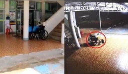 Chiếc xe lăn của người đã khuất tự di chuyển gây hoang mang tột độ