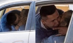 Bất chấp nguy cơ, cháu trai mếu máo dùng miệng hô hấp cho người bà nhiễm Covid-19