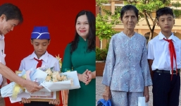 Cậu học sinh lớp 6 móc rác ở miệng cống được khen thưởng 