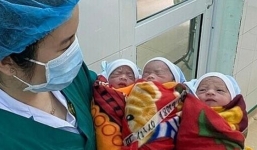 Ca sinh 3 vô cùng hiếm gặp, tỷ lệ 200 triệu mới có 1 tại Việt Nam 