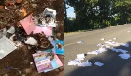 Học sinh xé nát sách vở và tài liệu, vứt đầy đường sau kì thi vào THPT gây phẫn nộ 