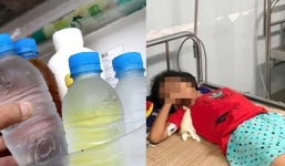 Mua nước uống ngoài cổng trường, bé gái 11 tuổi nguy kịch vì uống nhầm axit