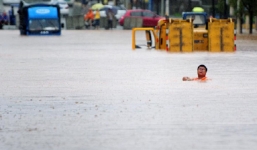Trung Quốc công bố thiệt hại khủng khiếp do đợt mưa lũ gây ra 