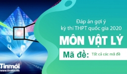 Đáp án gợi ý môn Vật lý kỳ tất cả mã đề thi tốt nghiệp THPT 2020 đầy đủ và nhanh nhất