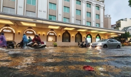 Miền Bắc 'oằn mình' đối mặt tổ hợp thiên tai: Bão số 4, mưa lũ, động đất