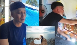 Cô gái không kịp lên xe hoa sau 2 lần hoãn cưới vì COVID: Người chồng suy sụp, thất thần bên linh cữu vợ