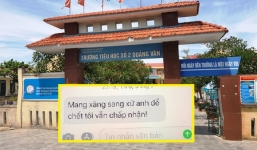 Hiệu trưởng dọa 'mang can xăng' sang xử lý lãnh đạo ngành giáo dục vì trường không được khen thưởng