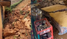 Lào Cai: Đất đá sạt lở trong đêm làm vùi lấp một lớp học