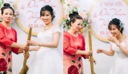 Mẹ chồng tặng quà cưới là một cây chổi quét nhà, dân mạng đoán già đoán non: 'Phải chăng để dạy chồng nhà phải có nóc'