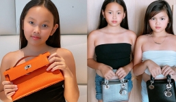 Mẫu nhí xách túi hàng hiệu hơn 200 triệu đồng, danh tính phụ huynh khiến dân tình xôn xao