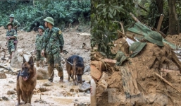 Tìm thấy những vật dụng đầu tiên của 13 chiến sĩ mất tích khi đi cứu nạn