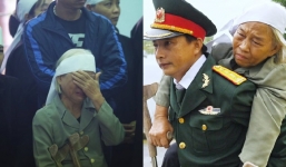 Hình ảnh đau lòng trong lễ truy điệu 13 liệt sĩ: Mẹ già khóc ngất, kiệt sức vì nhớ thương con
