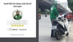 Dân mạng xôn xao với tài xế Grab đi SH biển ngũ quý 8, siêu sim số đẹp 2 tứ quý xịn xò 