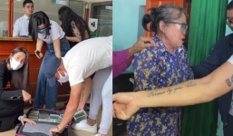 Sau Thủy Tiên, đến lượt Công Vinh lại bị 'ném đá' vì đi từ thiện mà xăm trổ