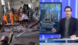 Hậu bị VTV lật tẩy chiêu trò, nhóm người Tịnh thất Bồng Lai khoe khai trương phòng gym tại gia 'tiêu chuẩn 50 sao'
