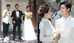 Vừa kết hôn, Công Phượng đã tay trong tay cùng người khác khiến Viên Minh ngơ ngác