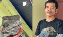 Chàng nông dân bỗng dưng giàu có vì cục đá trời rơi xuyên mái nhà