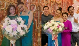 Hồ Ngọc Hà để lộ vóc dáng trong tiệc sinh nhật bất ngờ