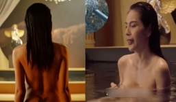 Thủy Tiên công khai clip hậu trường cảnh khỏa thân trong MV mới 