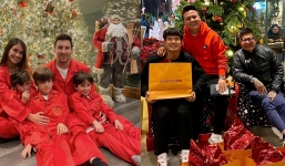 Sao bóng đá làm gì đêm Giáng sinh: Messi viên mãn với gia đình, Quang Hải đi mua sắm giữa tin đồn có bồ mới