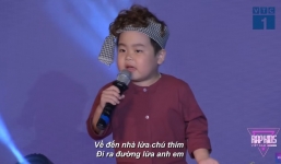 Bé 5 tuổi hát rap 'lừa anh em' trong Rap Kids khiến ai nghe cũng thấy ngán ngẩm 