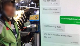 Khách đặt 2 ly trà sữa rồi 'bom hàng', nhất quyết không chịu hủy đơn khiến bác tài xế già khốn khổ